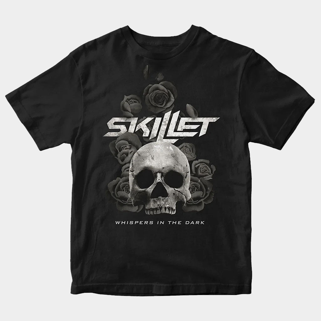 Skillet Merch 2026 Whispers In The Dark T-Shirt Best Gifts For Rock Music Lovers