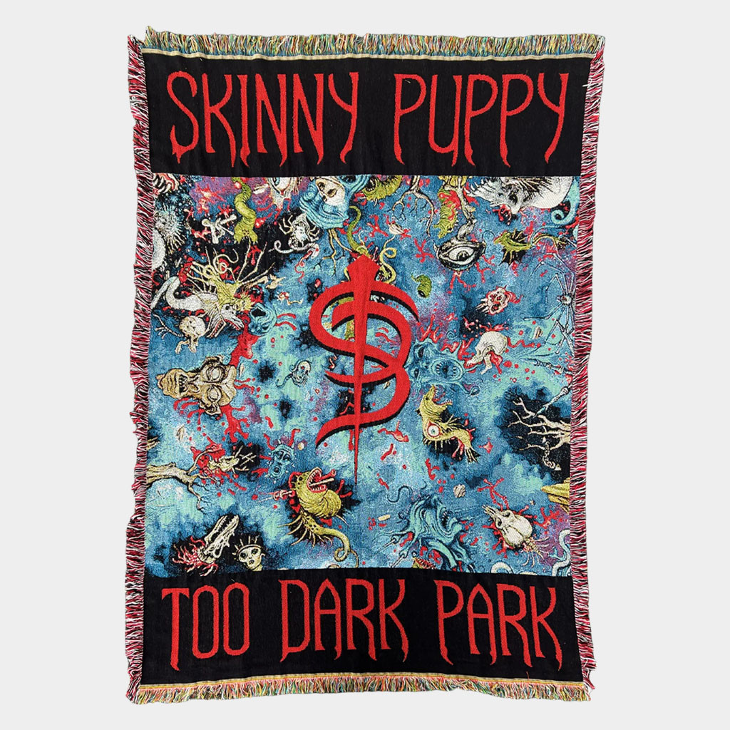 Skinny Puppy Merch 2026 Too Dark Park Blanket Gift Ideas For Music Lovers