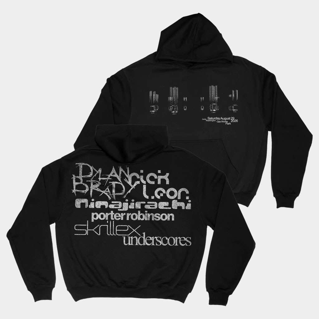 Skrillex Merch 2026 Seattle Gas Works Hoodie Gifts For DJ Fans