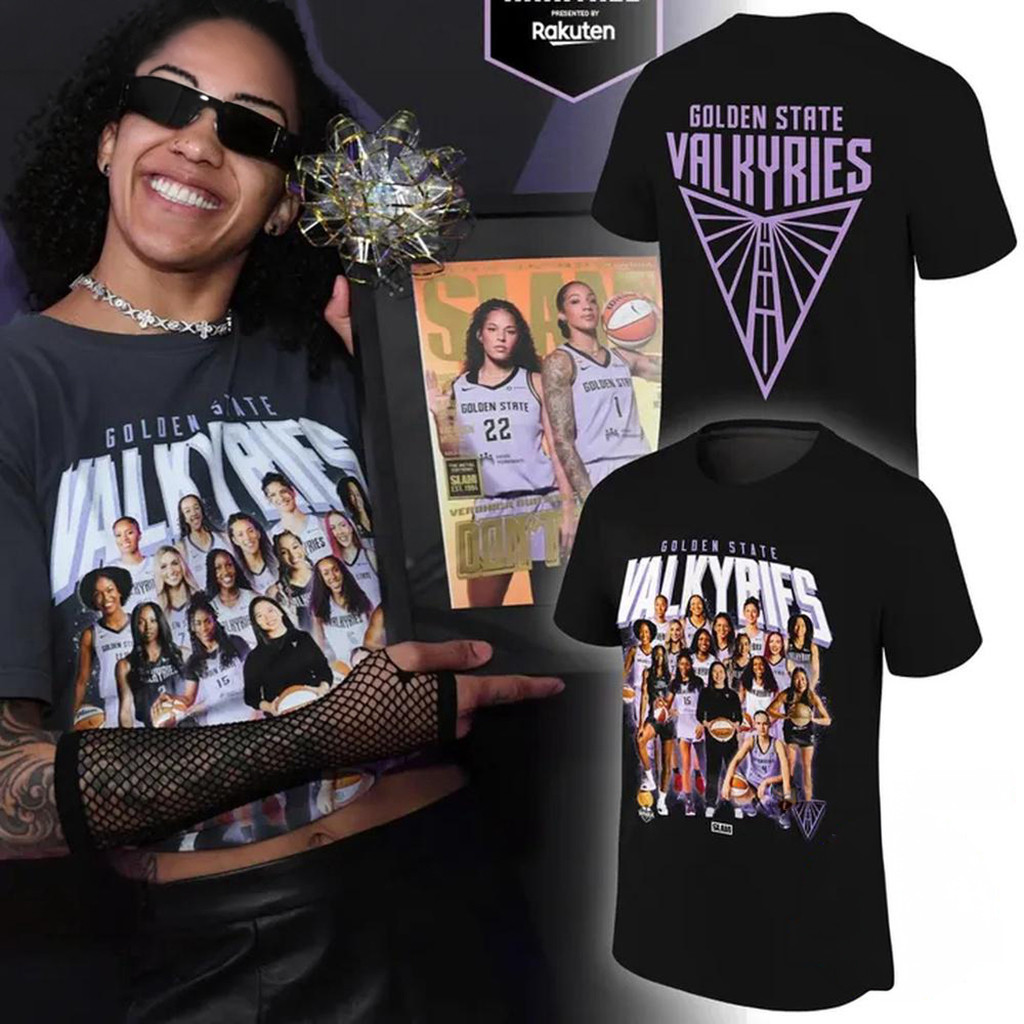 SLAM Cover Golden State Valkyries Team T-Shirt Valkyries Merch Present For Basketball Lovers