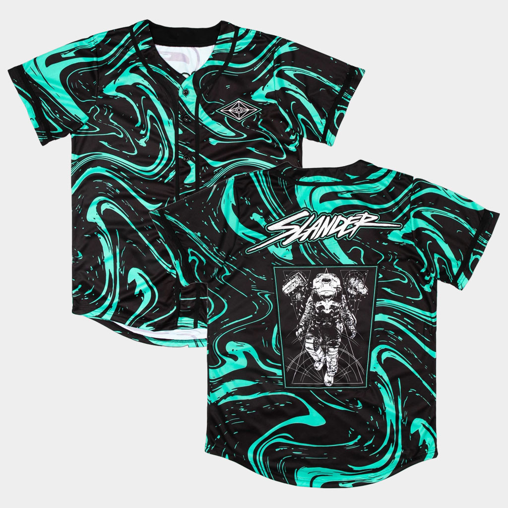 Slander Merch 2026 Spaceman Jersey Music Related Gifts For Guys