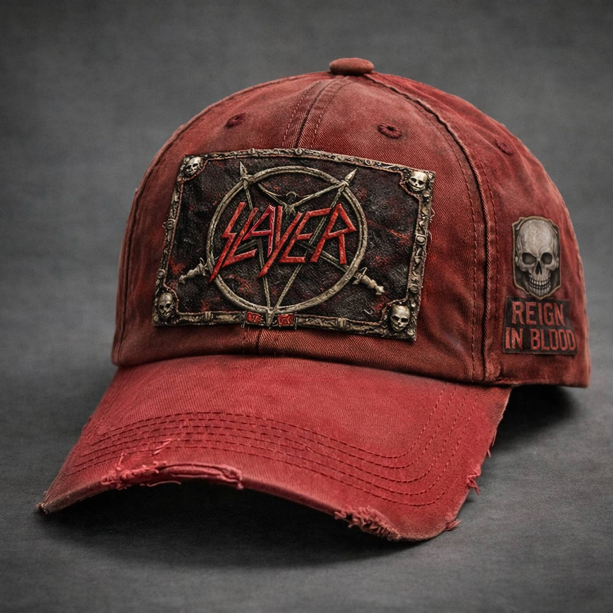 Slayer Reign In Blood Hat 2026 Slayer Merch Music Lover Gift Ideas For Him