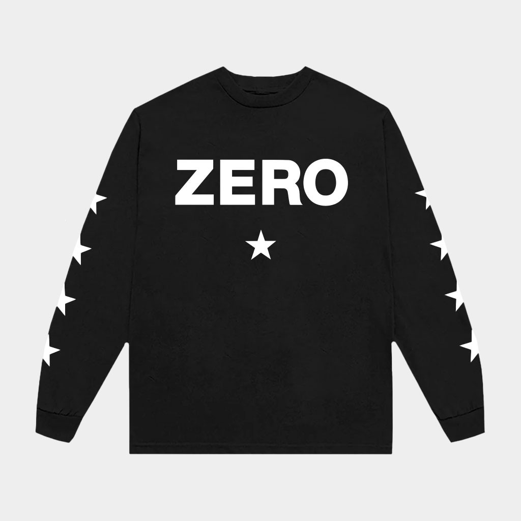 Smashing Pumpkins Merch 2026 Zero Star Long Sleeve Shirt Music Gift Ideas For Guys