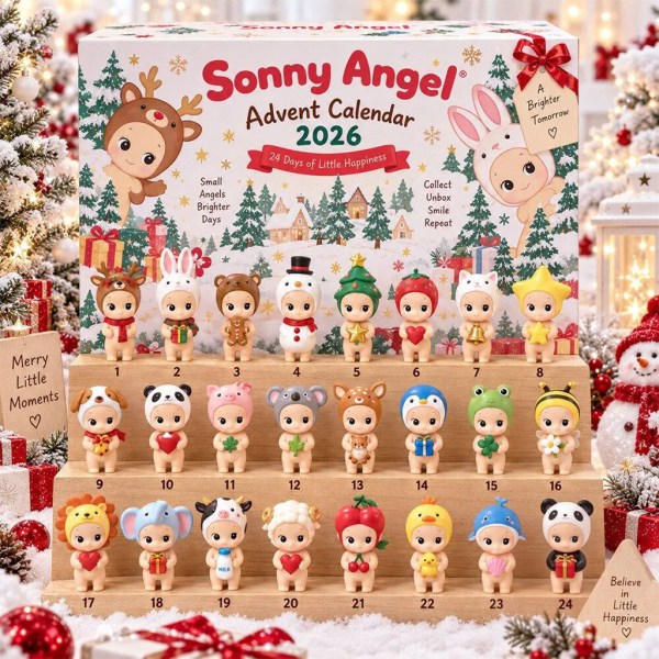 Sonny Angel Advent Calendar 2026 Christmas Tree Ornaments Sonny Angel Merch Cute Gift For Xmas - Image 2