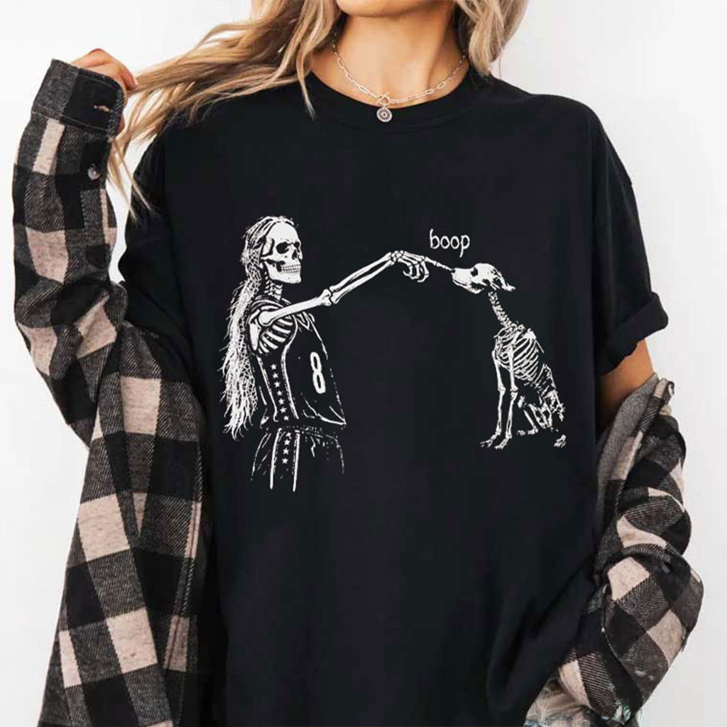 Sophie Cunningham Point Dog Skeleton Boop Basketball Halloween T-Shirt Sophie Cunningham Merch