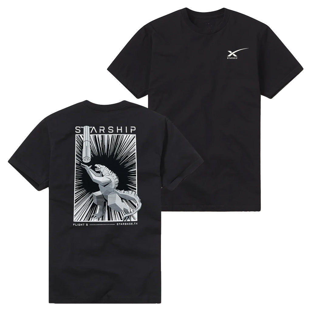 SpaceX Merch Starship Flight 5 T-Shirt Gift Ideas For Friends