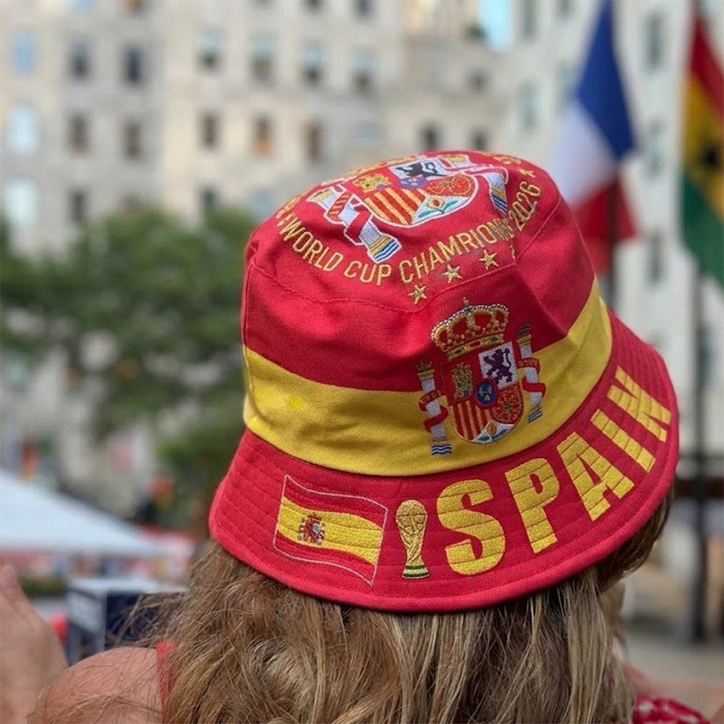 Spain National Football Team World Cup Champion 2026 Bucket Hat Spain Soccer Merch Present