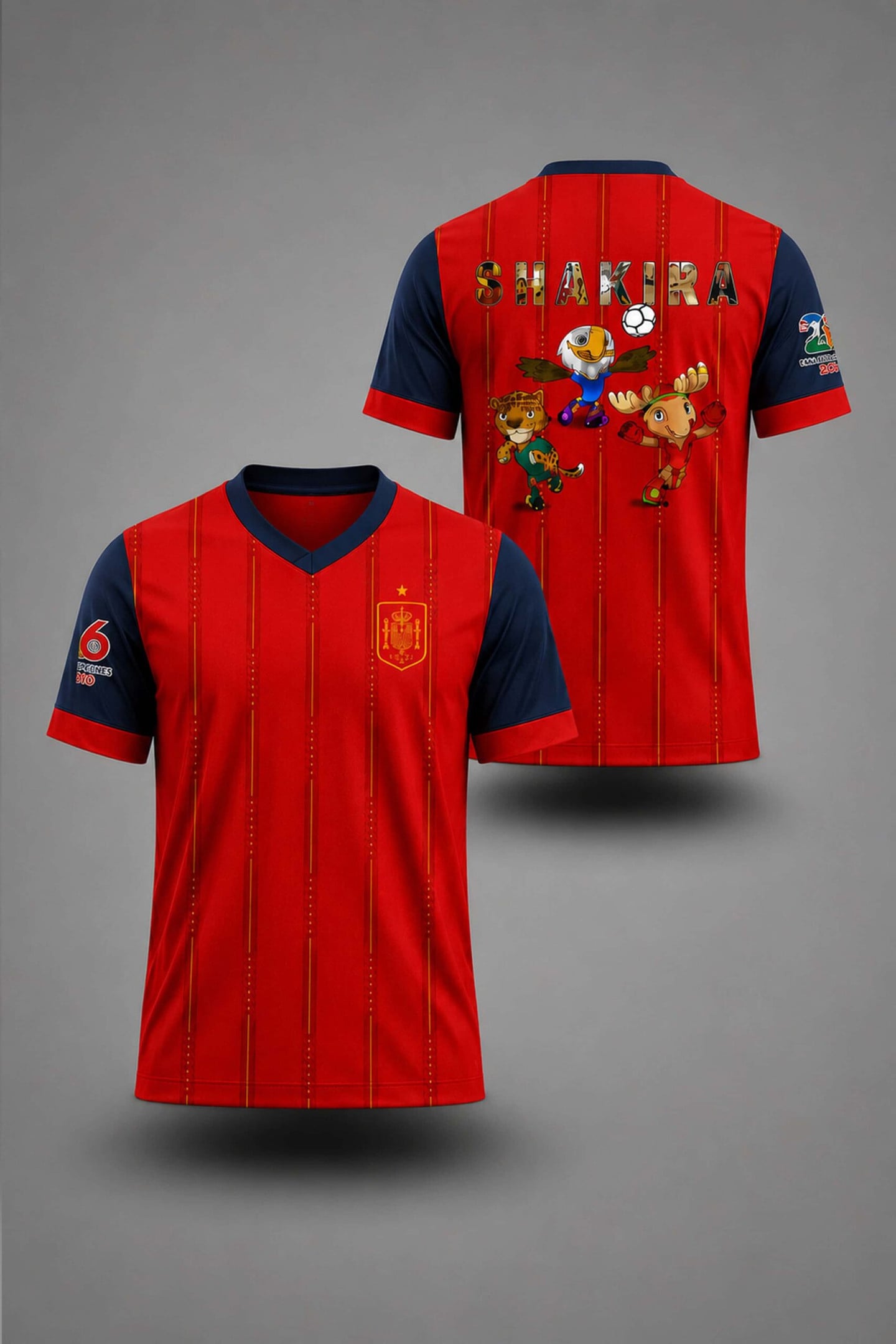 Spain Shakira World Cup 2026 Legacy Football Jersey