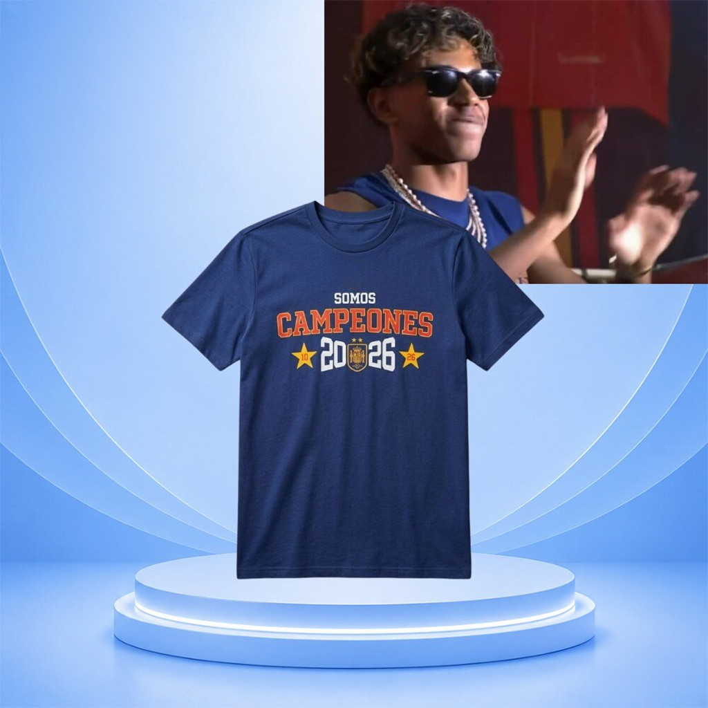 Spain Somos Campeones World Cup 2026 T-Shirt Gifts For Soccer Fans