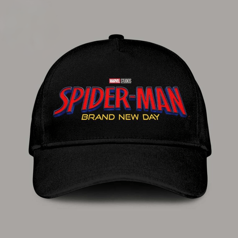 Spider Man Brand New Day Logo Classic Hat Father's Day Gifts For Husband