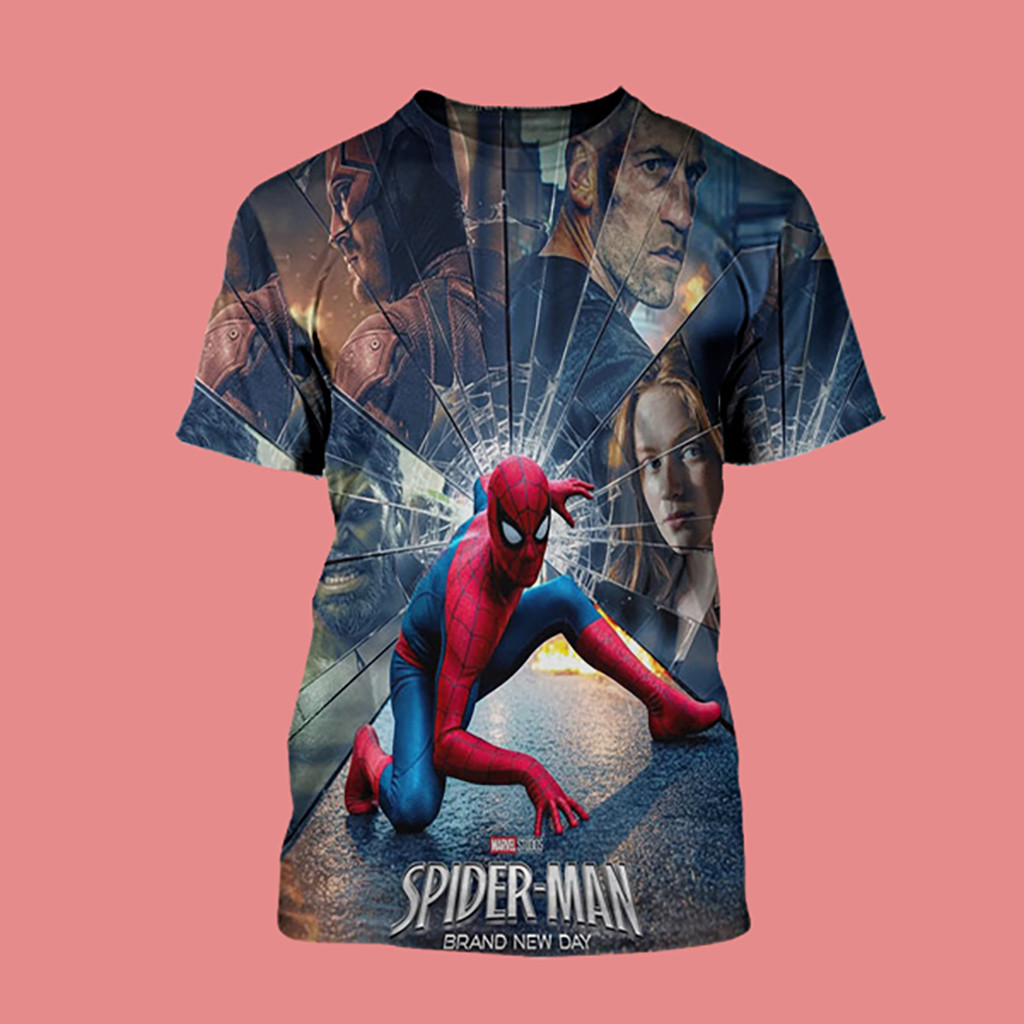 Spider Man Brand New Day New Poster Marvel Studios Shirt Spider Man Merch Gifts For Brother