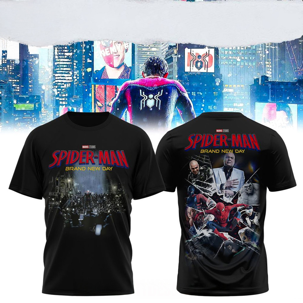 Spider-Man Brand New Day T-Shirt Spider-Man Shirt Gifts For Fans