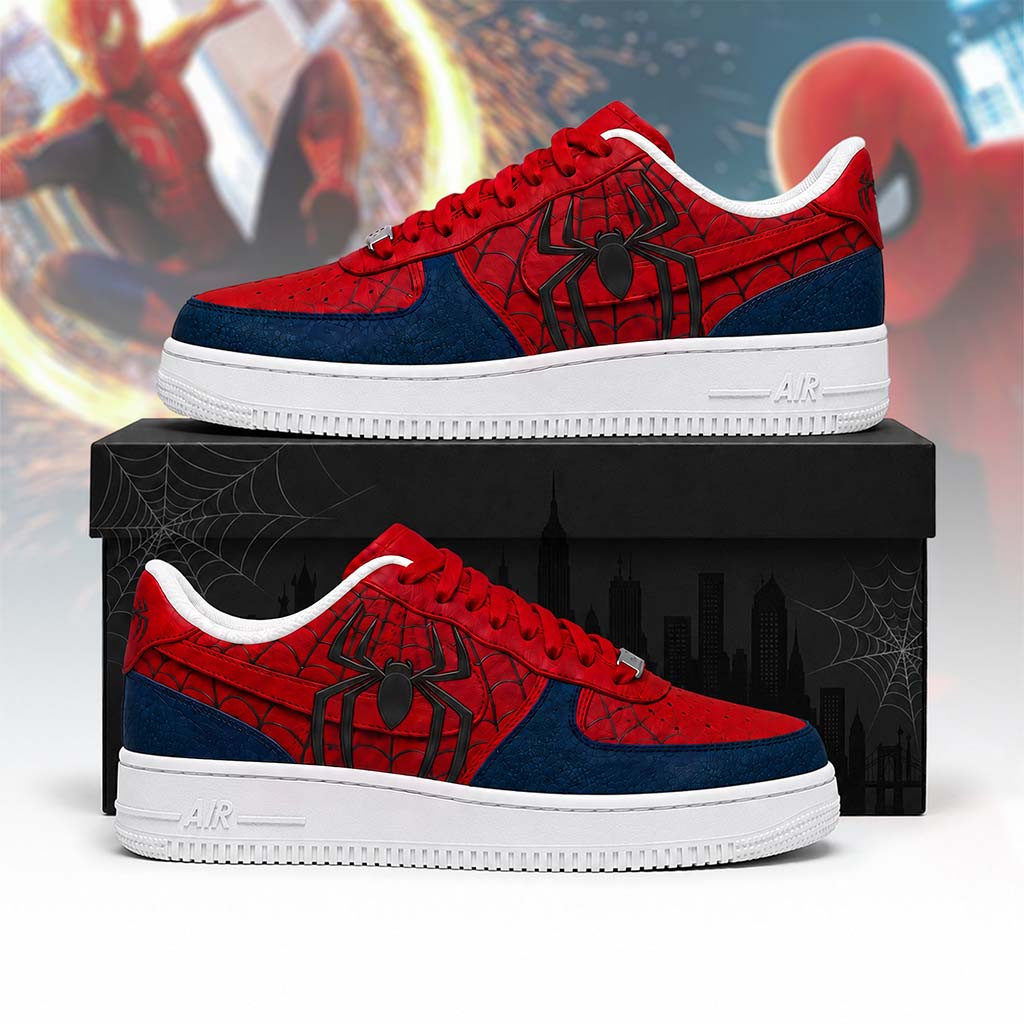 Spider-Man Hero Shoes Sneakers Spider-Man Merch Best Gift For Superhero Fans