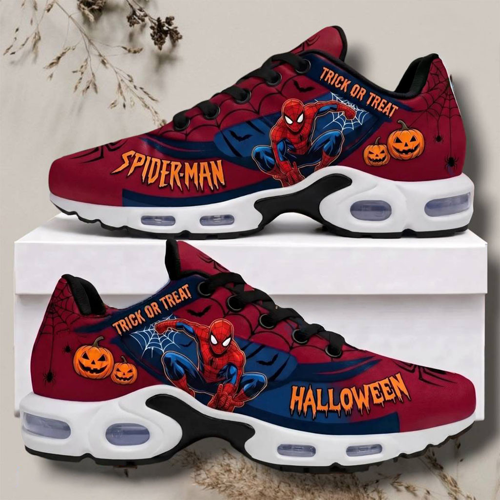 Spider-man Trick Or Treat Halloween Shoes Spider-man Merch Halloween Gifts For Him