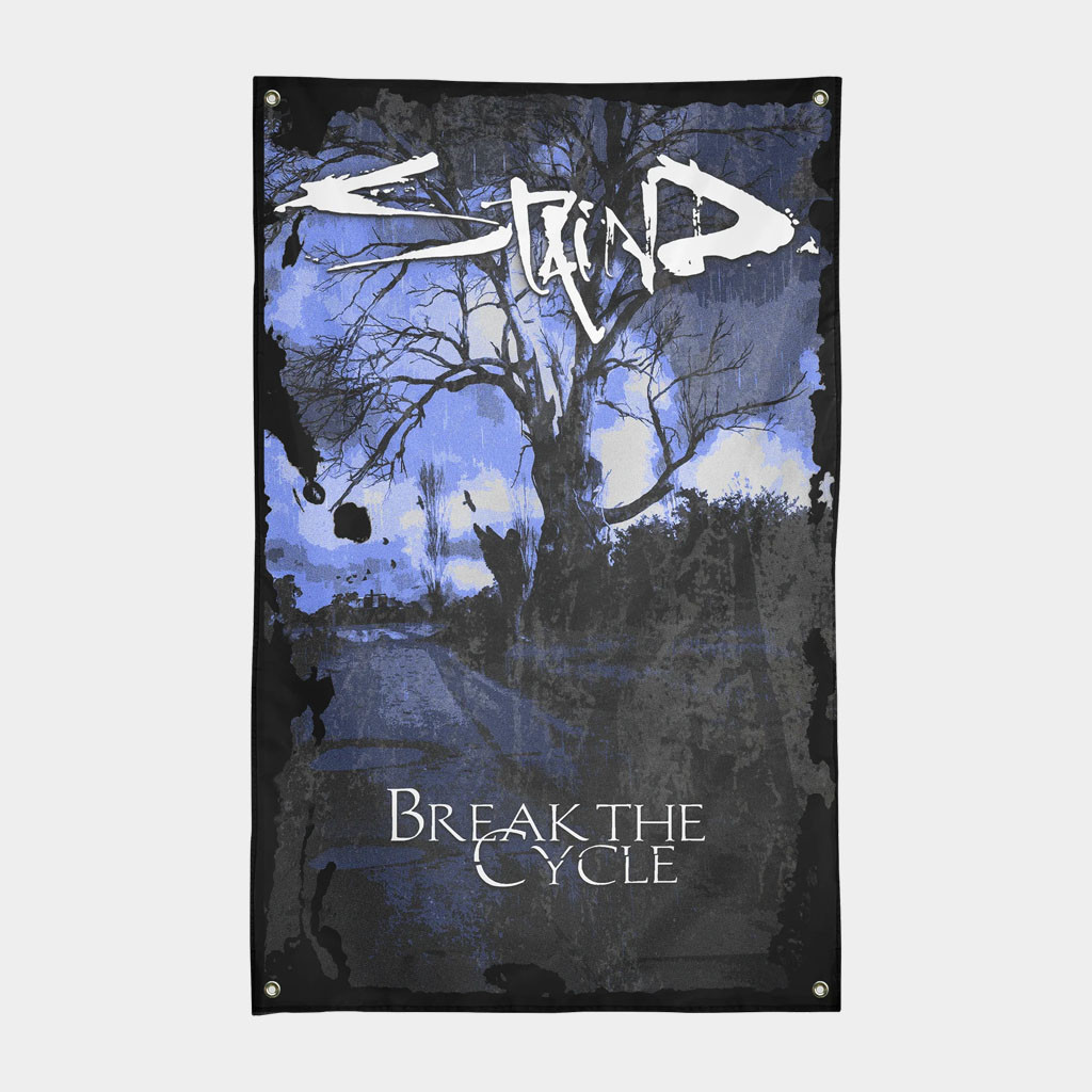 Staind Merch 2026 Break The Cycle Flag Home Decor Gift Ideas For Rock Fans