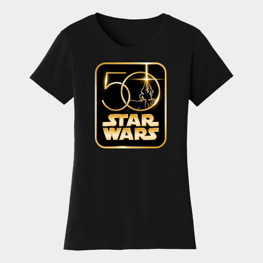 Star Wars Celebration Merch 2027 Star Wars 50th Anniversary Logo T-Shirt Gifts For Sisters