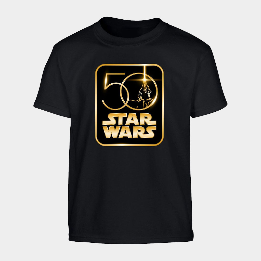 Star Wars Celebration Merch 2027 Star Wars 50th Anniversary Logo T-Shirt Present For Friends