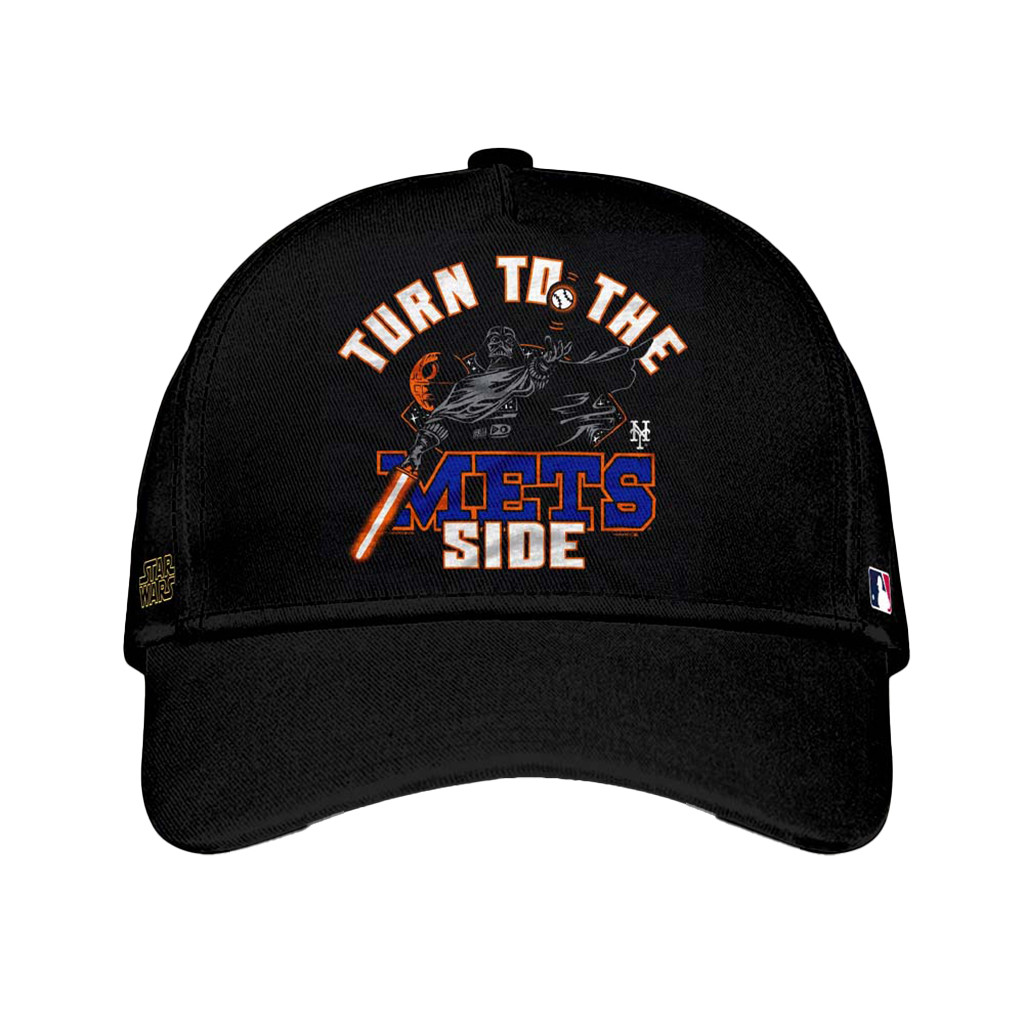 Star Wars X 2026 Star Wars Day New York Mets Dark Side Darth Vader Turn To The Mets Side Hat