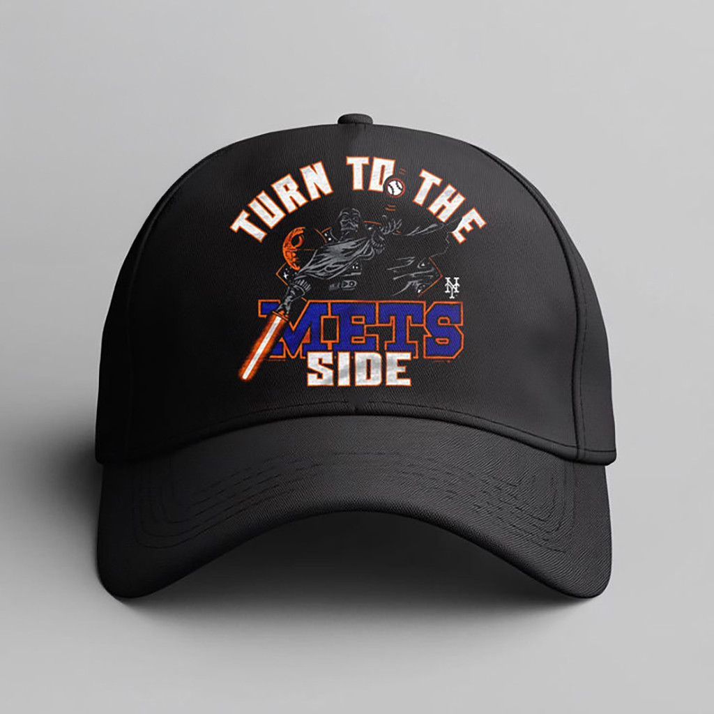 Star Wars X New York Mets Merch Star Wars Day 2026 Turn To The Mets Side Hat Step Dad Gifts