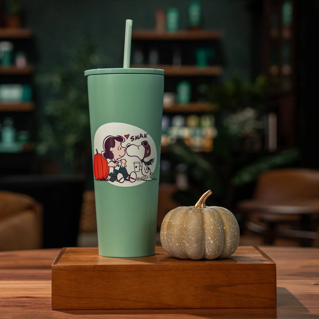 Starbucks X Peanuts Merch 2026 Snoopy Lucy Tumbler Starbucks Peanuts Cup Fall Birthday Gifts