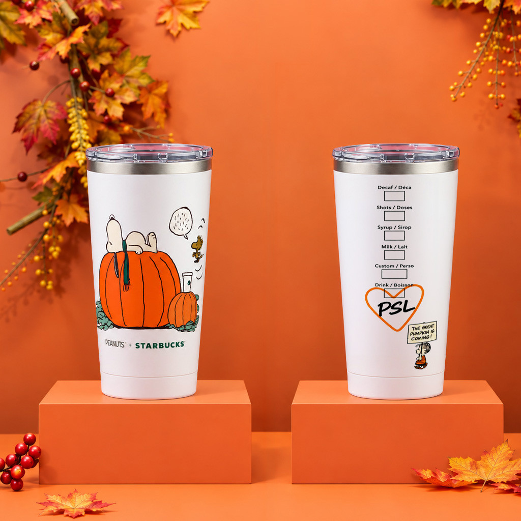 Starbucks X Peanuts Merch 2026 Snoopy Tumbler Starbucks Snoopy Collection 2026 Cup Fall Gifts