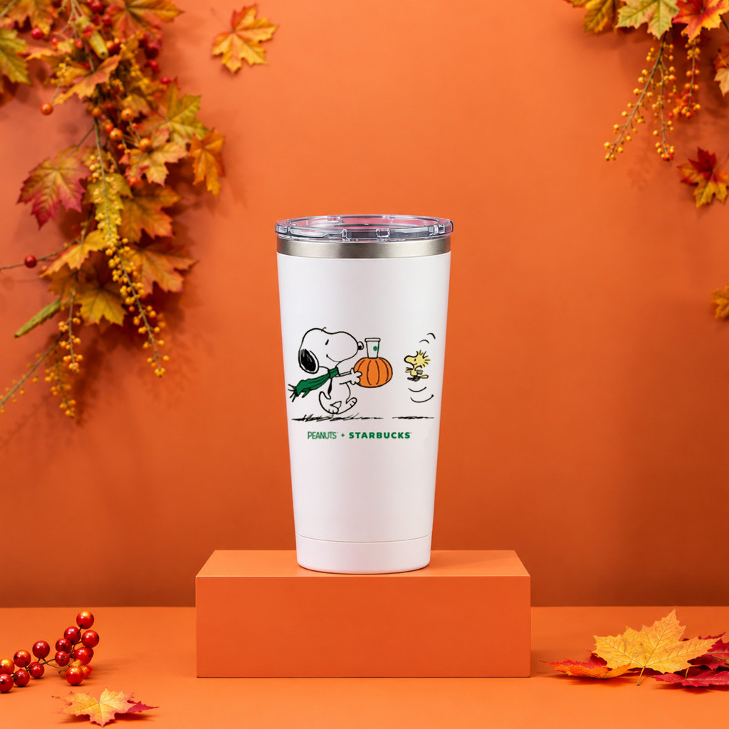 Starbucks X Peanuts Merch 2026 Snoopy Woodstock Tumbler Starbucks Peanuts Cups Autumn Gifts