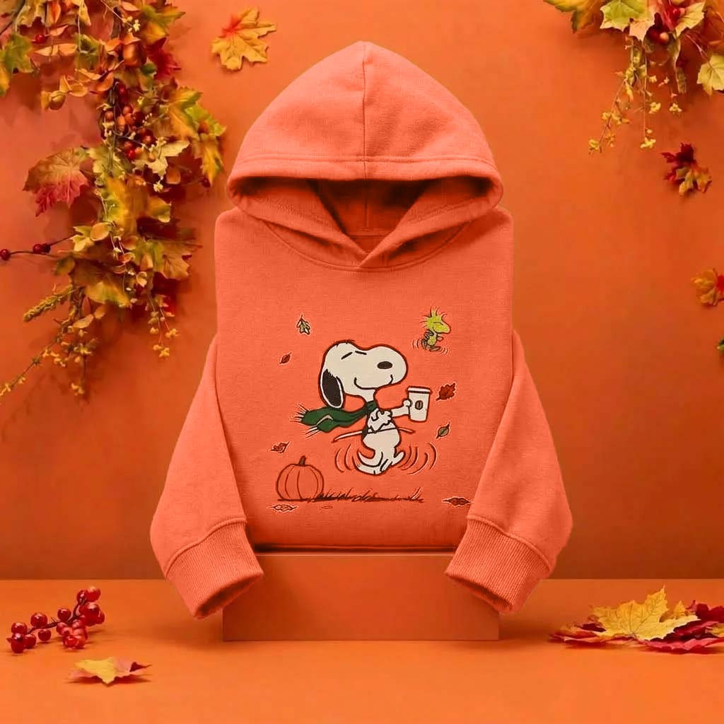Starbucks X Peanuts Merch Snoopy Hoodie Starbucks Fall Merch 2026 Gift For Snoopy Lovers