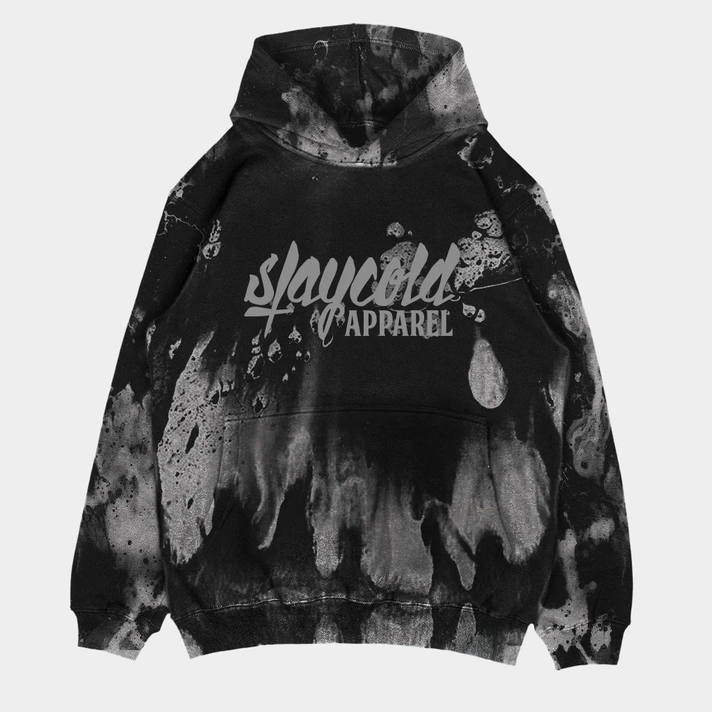 Stay Cold Apparel Merch Stay Cold Logo Grey Dye Hoodie Gift Ideas For Brother