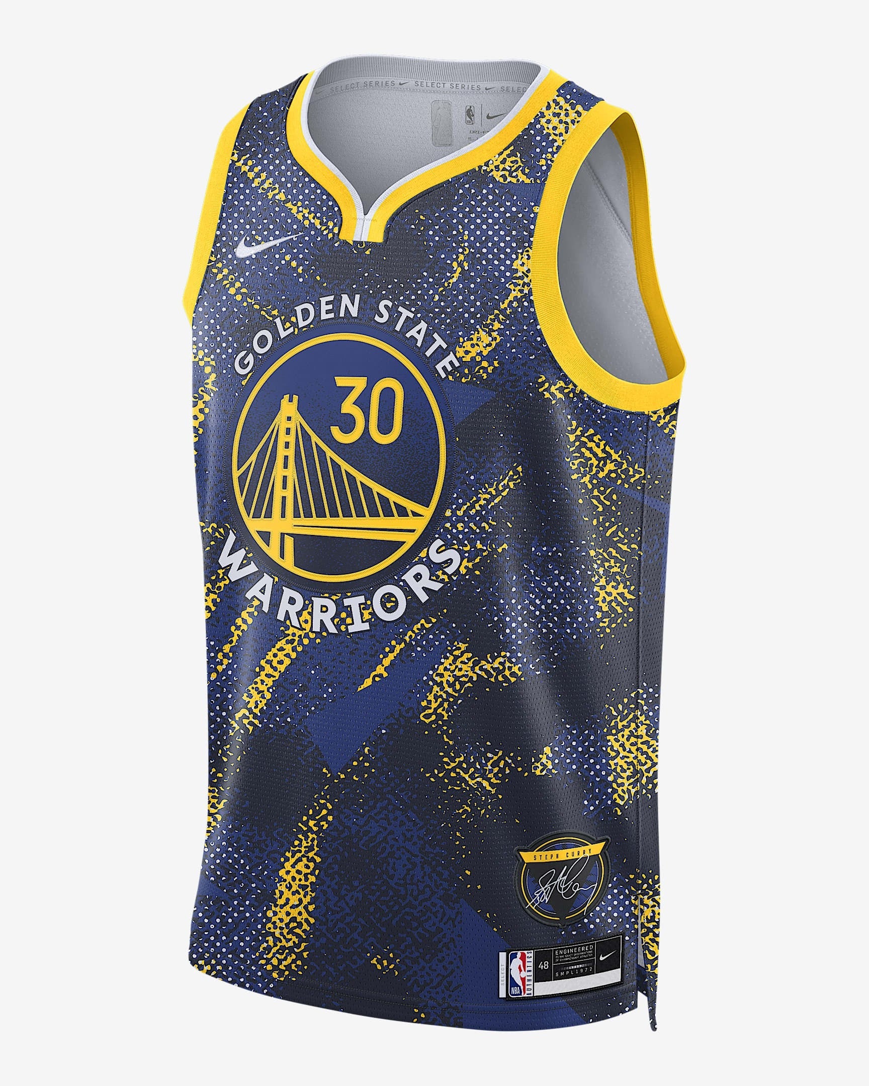 Stephen Curry Golden State Warriors 2025 Swingman Jersey - Navy