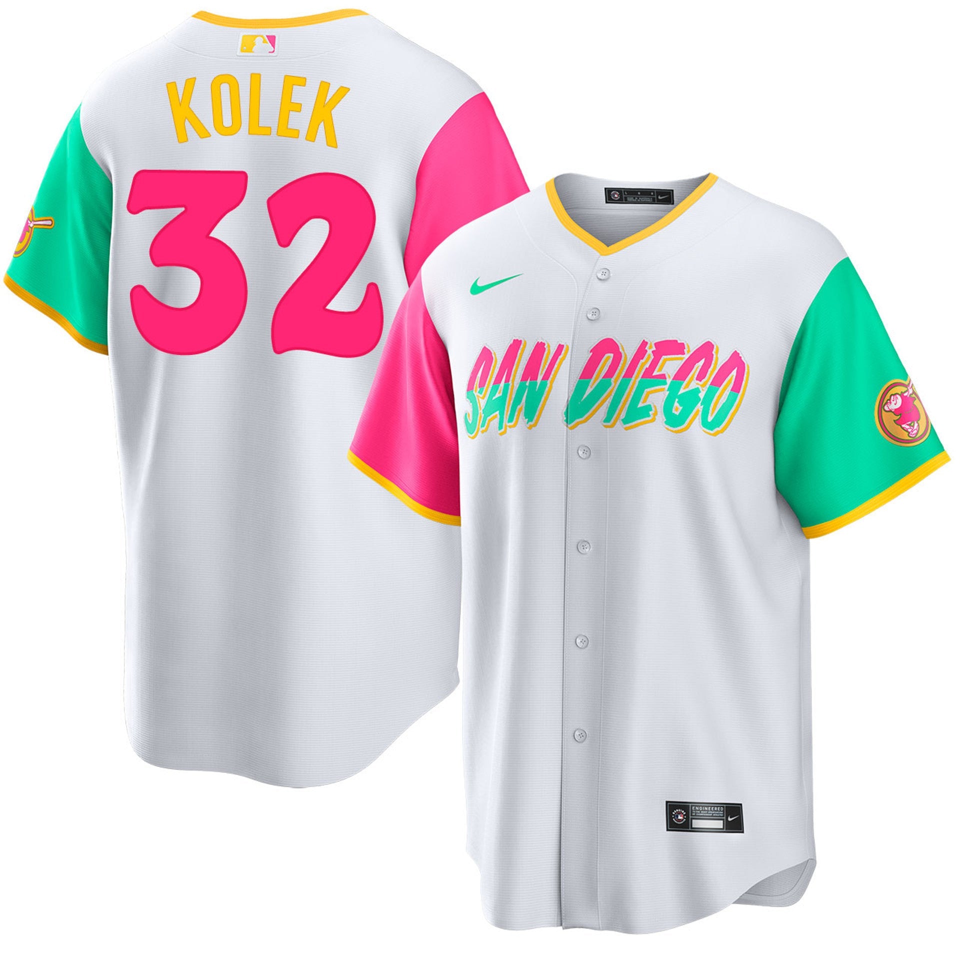 Stephen Kolek San Diego Padres 2025 City Connect Limited Jersey - White