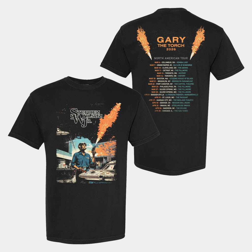 Stephen Wilson Jr Merch 2026 Gary The Torch Tour T-Shirt Presents For Music Lovers