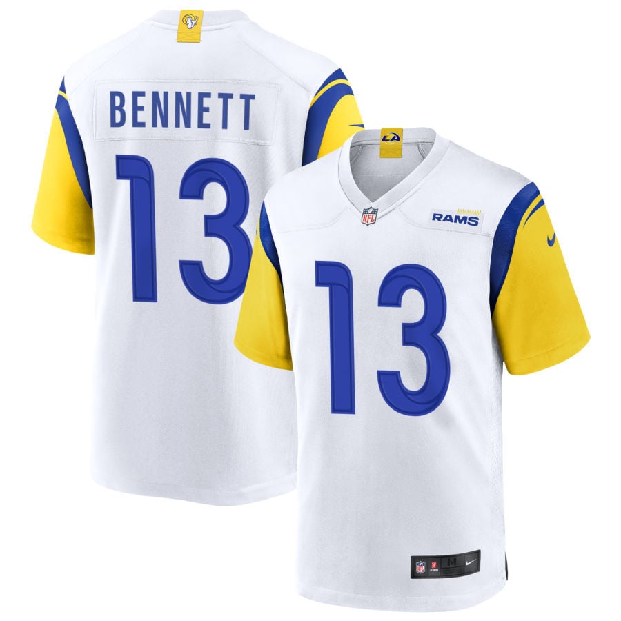Stetson Bennett Los Angeles Rams 2025 Alternate Jersey - White