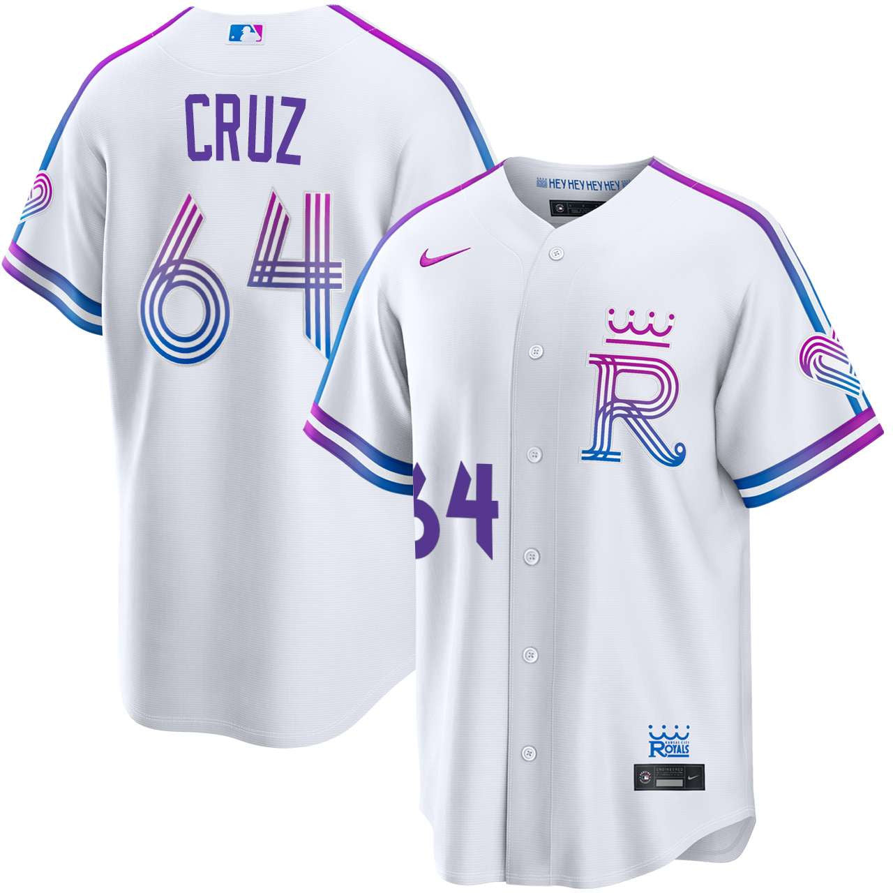 Steven Cruz Kansas City Royals 2026 City Connect Jersey - White