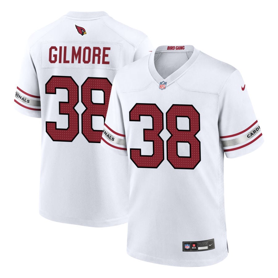 Steven Gilmore Arizona Cardinals 2025 Game Jersey - White
