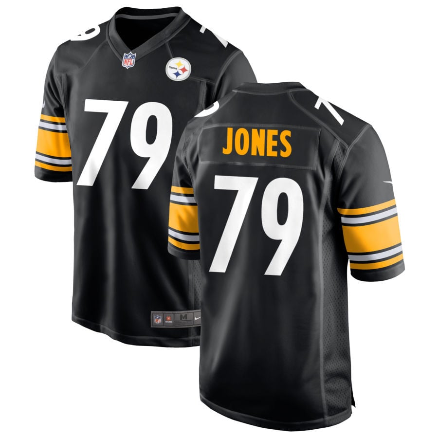 Steven Jones Pittsburgh Steelers 2025 Game Jersey - Black