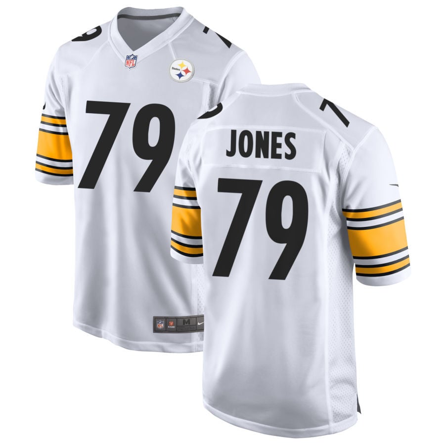 Steven Jones Pittsburgh Steelers 2025 Game Jersey - White