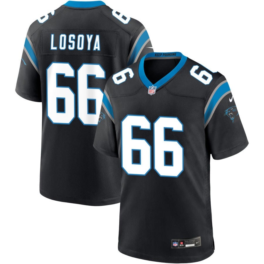 Steven Losoya Carolina Panthers 2025 Game Jersey - Black