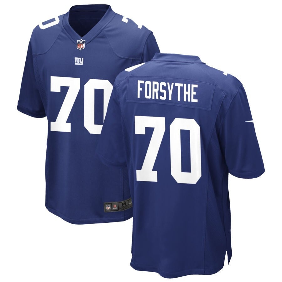 Stone Forsythe New York Giants 2025 Game Jersey - Royal