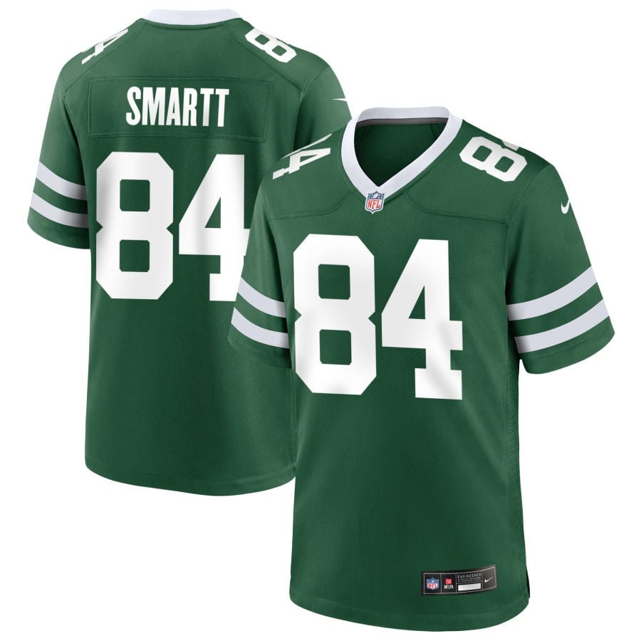 Stone Smartt New York Jets 2025 Game Jersey - Legacy Green