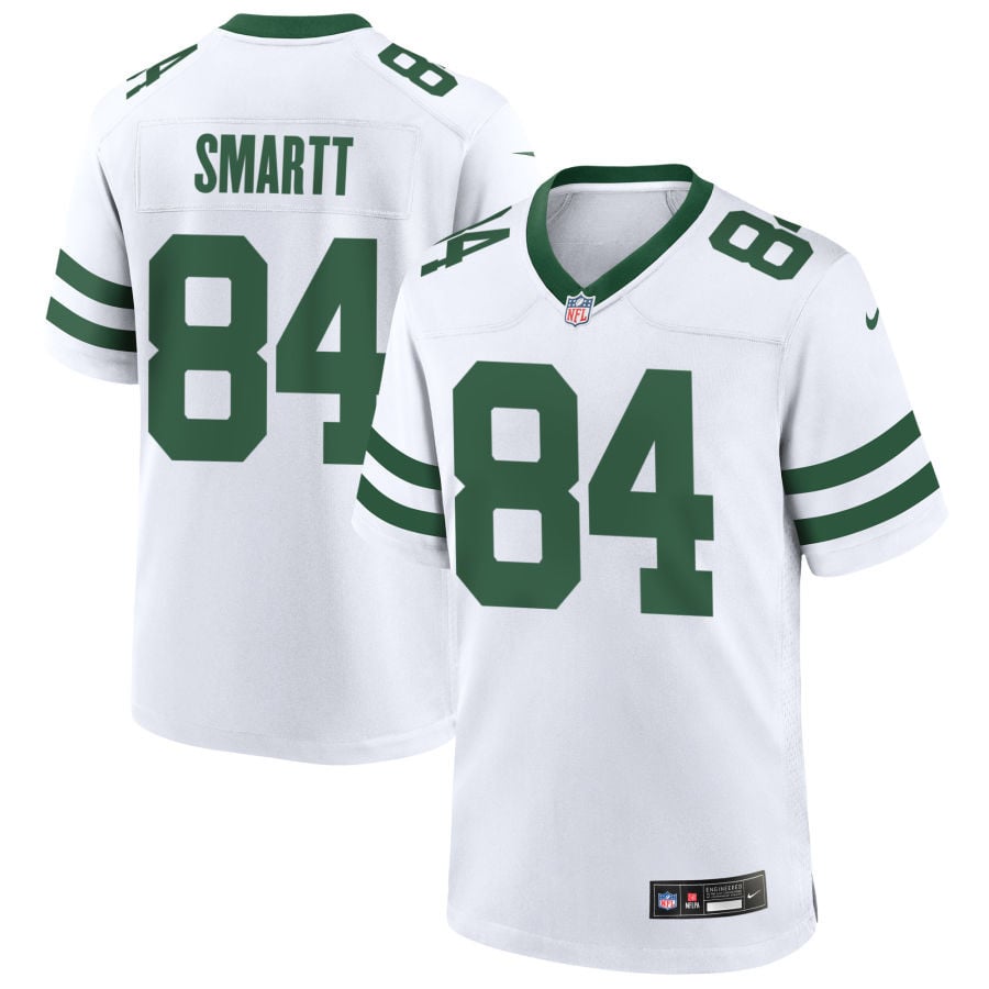 Stone Smartt New York Jets 2025 Game Jersey - Legacy White