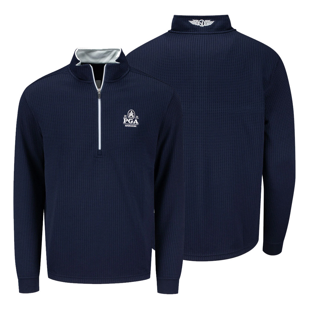 Straight Down 2026 PGA Championship Optic Quarter Zip Shirt PGA Championship 2026 Apparel