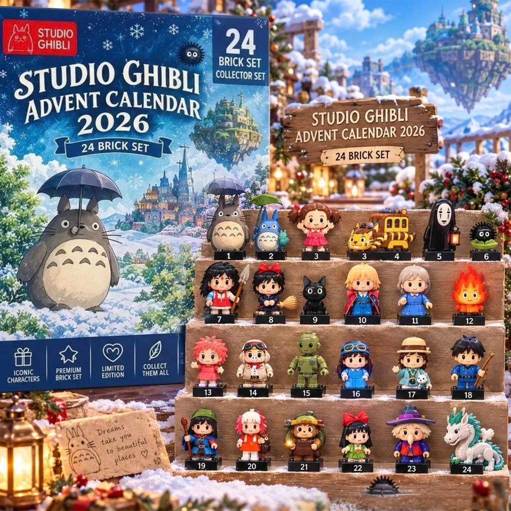 Studio Ghibli 2026 Christmas Advent Calendar Xmas Ornaments Studio Ghibli Merch Fan Gifts