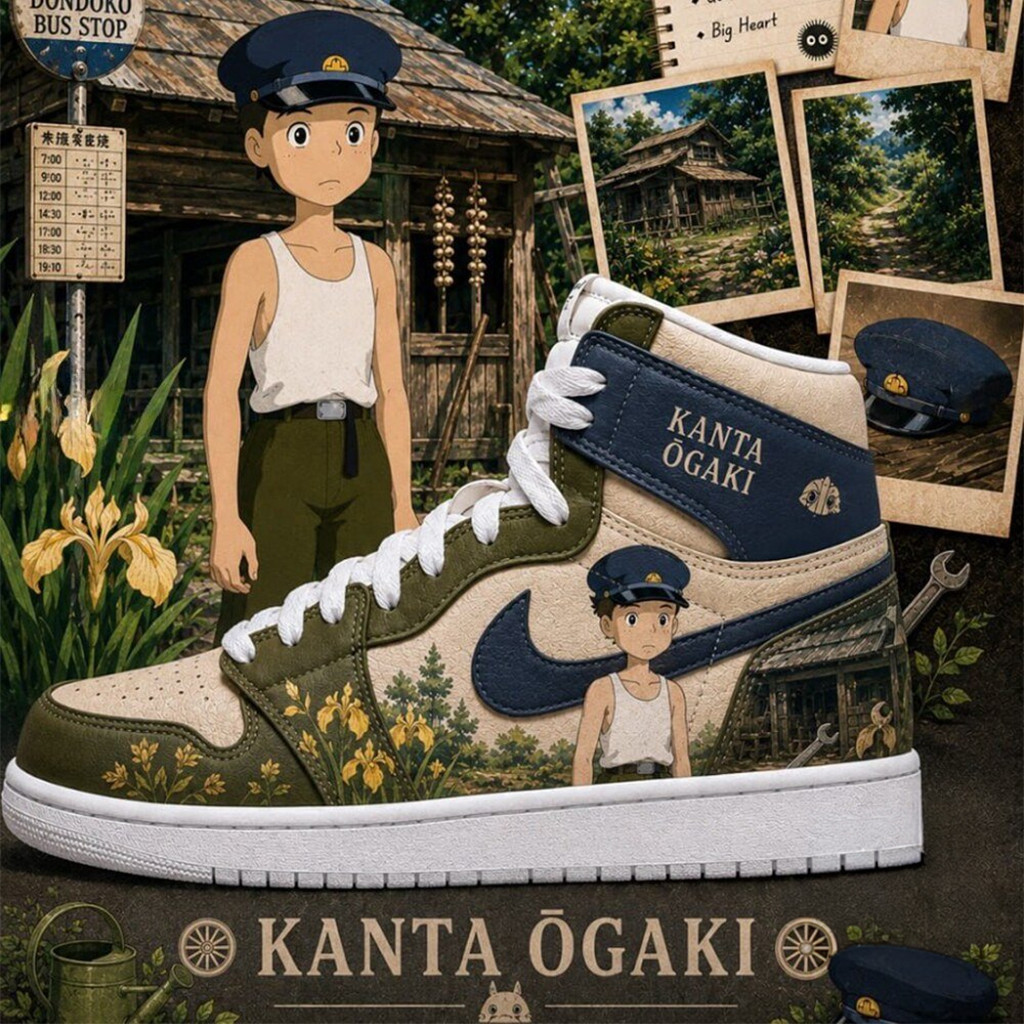 Studio Ghibli My Neighbor Totoro Character Collection Sneakers Kanta Ogaki Merch Fan Gifts
