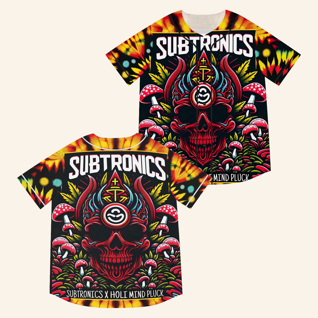 Subtronics Merch Subtronics Holi Mind Pluck Jersey Christmas Gifts For Husband