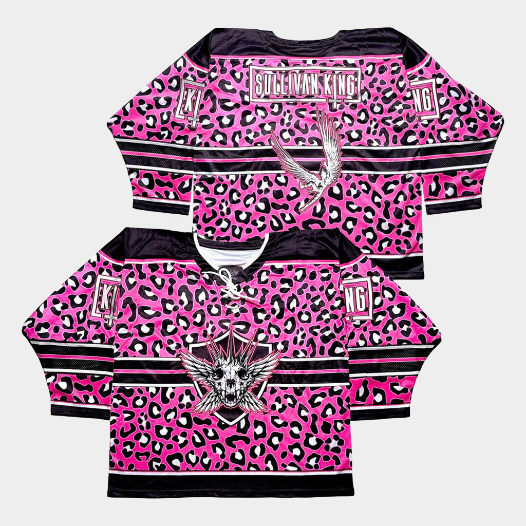 Sullivan King Merch 2026 OG Cheetah Hockey Jersey Cool Gifts For Music Lovers
