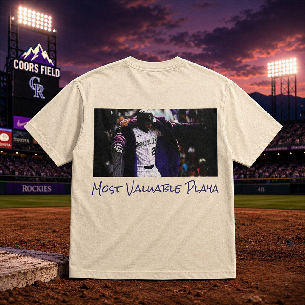 Sullivan Most Valuable Playa Rockies Mickey Moniak T-Shirt Gifts For Father's Day Ideas
