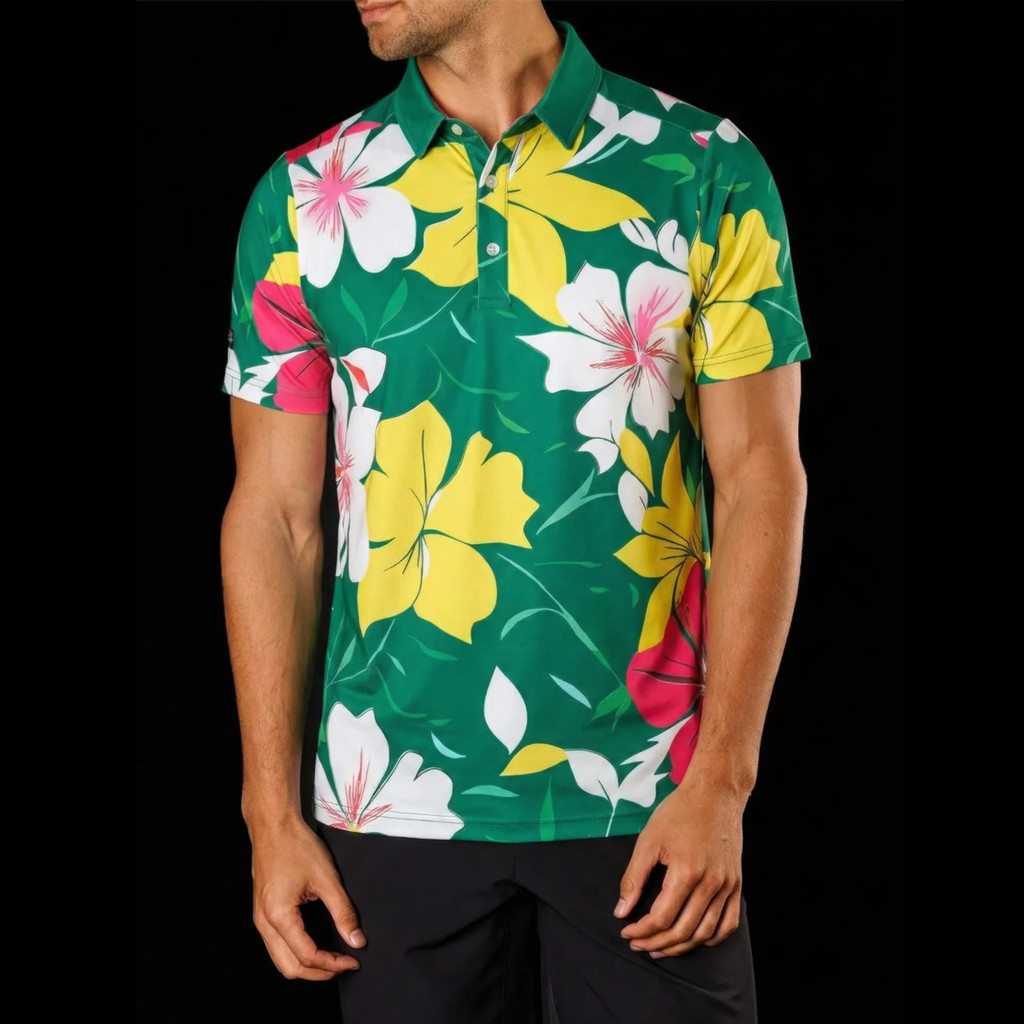 Sunday Swagger Masters Merch 2026 Spring Major Polo Shirt Father's Day Gifts Golf Lovers