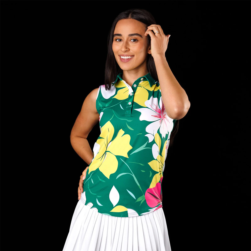 Sunday Swagger Masters Merch 2026 Spring Major Sleeveless Polo Shirt Golf Mother's Day Gifts - Image 2