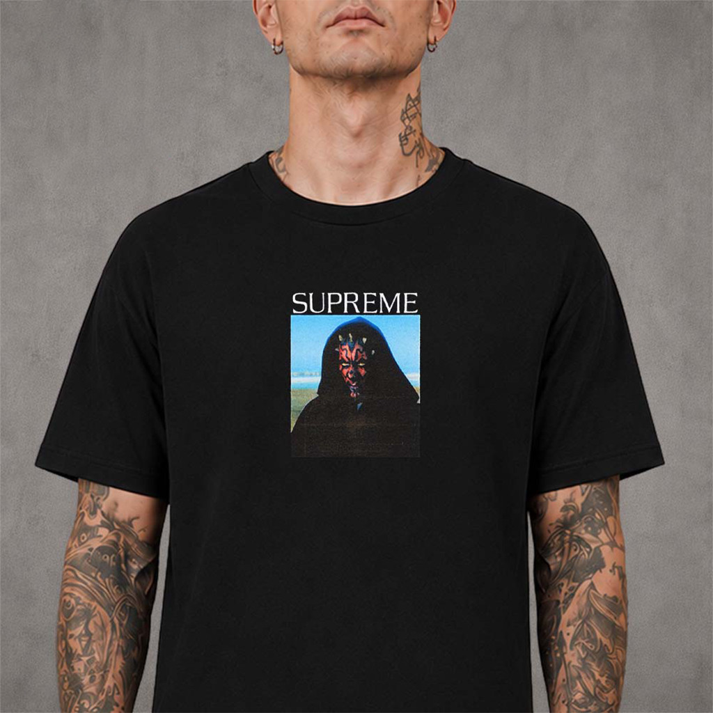 Supreme X Star Wars 2026 Darth Maul T-Shirt Star Wars Merch Birthday Present For Husband