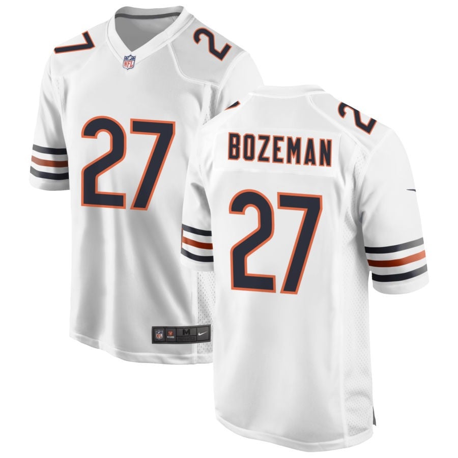 Swayze Bozeman Chicago Bears 2025 Game Jersey - White